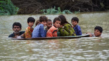 سيول وفيضانات في باكستان (فرانس برس)