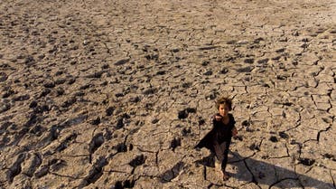 صورة صادمة للجفاف والتصحر في العراق (فرانس برس)