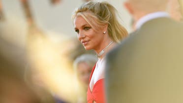 US singer Britney Spears arrives for the premiere of Sony Pictures' Once Upon a Time... in Hollywood at the TCL Chinese Theatre in Hollywood, California on July 22, 2019. (AFP)