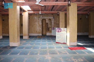 A historical mosque in Medina that will undergo renovations in line with the Mohammed bin Salman Project for Developing Historical Mosques. (SPA)