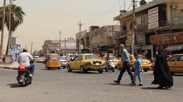 This picture taken on August 31, 2022 shows a street in the Iraqi capital Baghdad as calm returns after around 24 hours of deadly violence in Iraq. (AFP)