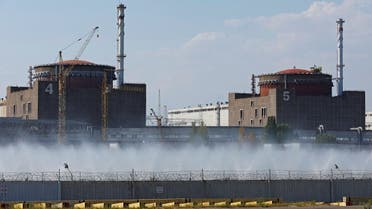 A view shows the Zaporizhzhia nuclear power plant in the course of Ukraine-Russia conflict outside the Russian-controlled city of Enerhodar in Zaporizhzhia region, Ukraine, on August 30, 2022. (Reuters)