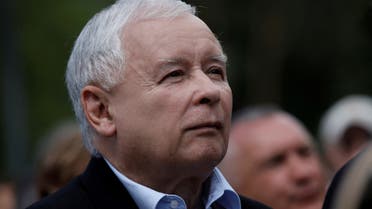 Law and Justice (PiS) leader Jaroslaw Kaczynski attends an election meeting in Stalowa Wola, Poland, August 18, 2019. (File photo: Reuters)