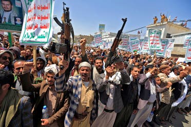 مقاتلون حوثيون في صنعاء (أرشيفية)