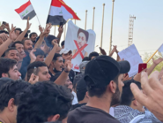 "إيران لن تحكم العراق".. هتاف يعلو بتظاهرات بغداد