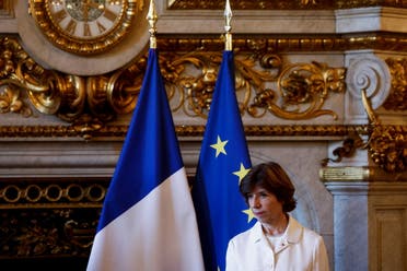 وزيرة الخارجية الفرنسية كاثرين كولونا (رويترز)