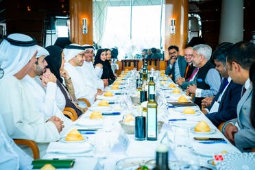 Indian Foreign Minister Dr S. Jaishankar in a meeting with his UAE counterpart Sheikh Abdullah bin Zayed. (WAM)
