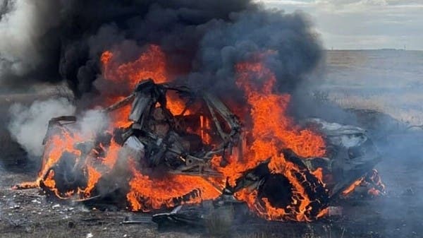 Spectacular online video.  The automobile of the Saudi winner burns all through the Rally of Poland