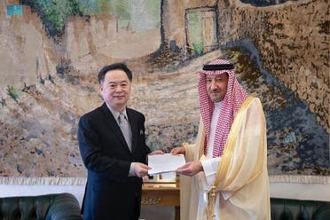 وزیر خارجہ انجینیئر ولید عبد الکریم الخریجی نے چینی سفیر چن وی چنگ سے چینی صدر کا مکتوب وصول کیا