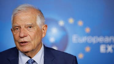 European Union Foreign Policy Chief Josep Borrell speaks on the tensions between the neighbouring Western Balkan nations in Brussels, Belgium, August 18, 2022. REUTERS/ Johanna Geron REFILE - QUALITY REPEAT