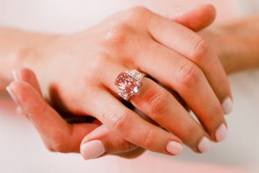 Sotheby's launches 'Williamson Pink Star' to be auctioned at Sotheby’s Hong Kong on October 5. (Courtesy: Sotheby's)