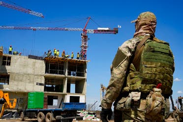 Russian forces in Kherson (AP)