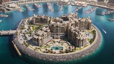 The St. Regis Marsa Arabia Island on the Pearl-Qatar – a resort spanning a whole island, will open on October 1. (Supplied)
