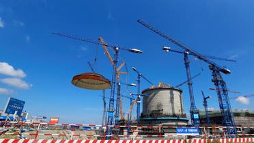 A dome is installed over a Hualong One nuclear power unit at Fangchenggang nuclear power plant in Guangxi Zhuang Autonomous Region, China May 23, 2018, in this picture provided by Fangchenggang nuclear power plant and released by China Daily. Picture taken May 23, 2018. (File photo: Reuters)