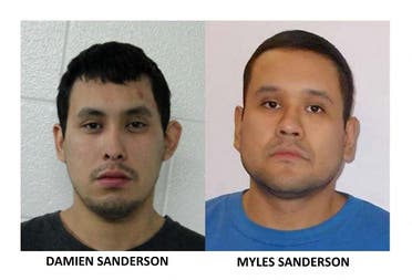Damien Sanderson and Myles Sanderson, who are named by the Royal Canadian Mounted Police (RCMP) as suspects in stabbings in Canada's Saskatchewan province, are pictured in this undated handout image released by the RCMP September 4, 2022. (Reuters)