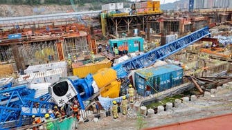 Two dead, six injured in Hong Kong after crane collapses 