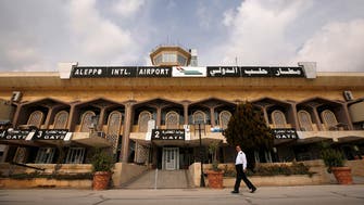 شام کے حلب ہوائی اڈے پر اسرائیلی فضائی حملہ