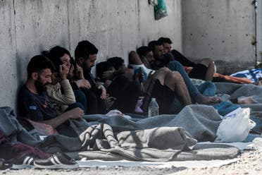 Greece has blocked over 150,000 undocumented migrants on its land and maritime border so far this year, September 6, 2022. (AFP)