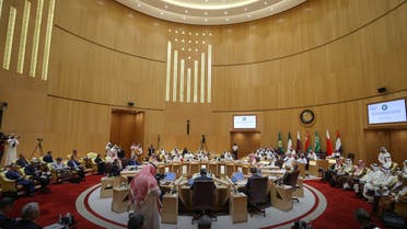A meeting of GCC ministers and diplomats from Central Asia held in Riyadh on September 7, 2022. (Twitter)