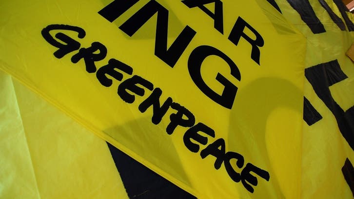Greenpeace activists block unloading of Russian gas in Sweden