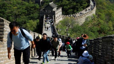 People visit the Mutianyu section of the Great Wall of China during Labour Day holiday, following the outbreak of the coronavirus disease (COVID-19), in Beijing, China May 2, 2021. (File photo: Reuters)