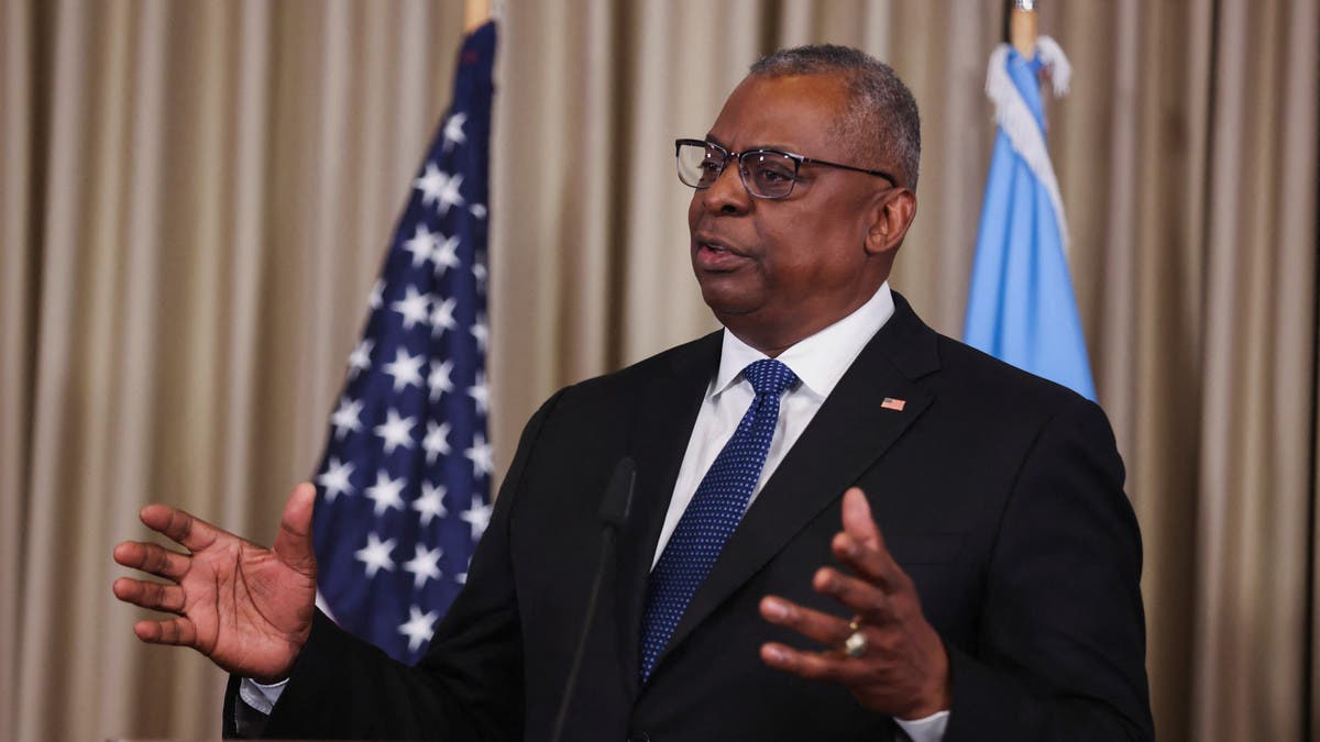 US Defense Secretary Lloyd Austin In Jordan At Start Of Middle East Tour