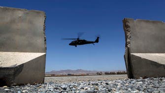 افغانستان میں فوجی ہیلی کاپٹر گر کر تباہ، دونوں پائلٹ ہلاک