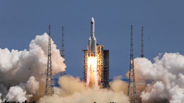 A Long March-5B Y3 rocket, carrying the Wentian lab module for China's space station under construction, takes off from Wenchang Spacecraft Launch Site in Hainan province, China July 24, 2022. (File photo: Reuters)