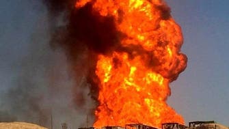 آتش‌سوزی «عمدی» در میدان نفتی شادگان