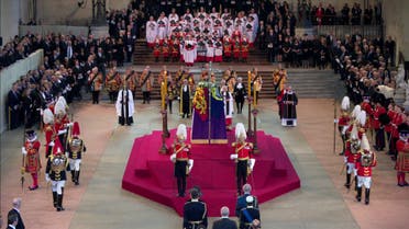 Queen Elizabeth's body rests in Westminster Hall 