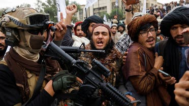 عناصر من طالبان (رويترز)