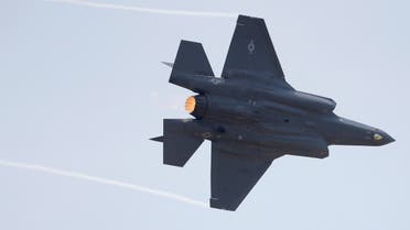 A Lockheed Martin F-35A Lightning II aircraft takes part in a flying display at the start of the 52nd Paris Air Show at Le Bourget Airport near Paris, France, June 20, 2017. (File photo: Reuters)