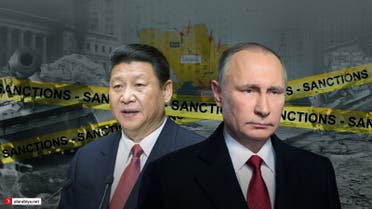 بوتين ونظيره الصيني 