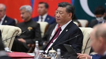 Chinese President Xi Jinping attends an extended-format meeting of heads of the Shanghai Cooperation Organization (SCO) member states at a summit in Samarkand, Uzbekistan September 16, 2022. (Reuters)