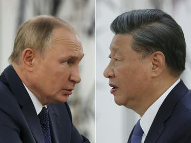 الرئيس الصيني ونظيره الروسي فلاديمير بوتين 