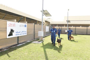 Dubai Customs canine team.  (Provided)