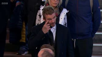 David Beckham spotted waiting 12 hours in line to pay tribute to Queen Elizabeth II