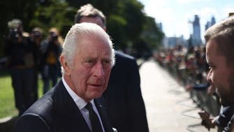 King Charles, Prince William meet people waiting in line to see Queen Elizabeth