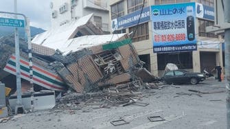 Strong earthquake hits southeastern Taiwan, building collapses, hundreds trapped 