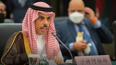 Saudi Arabia’s Minister of Foreign Affairs Prince Faisal bin Farhan chaired a ministerial meeting between the Gulf Cooperation Council countries (GCC) and China on the sidelines of the UN General Assembly. (Twitter)