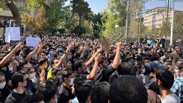 اعتراض دانشجویان به قتل مهسا امینی
