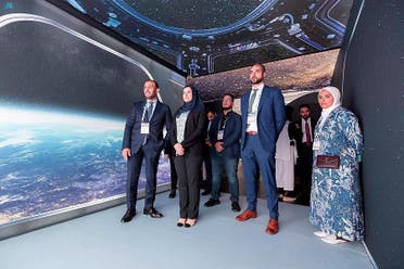 Chairperson of the UAE Space Agency Sarah al-Amiri at IAC 2022 in Paris, France. (Twitter)