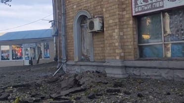A blast hit a crowded market in the southeastern Ukrainian city of Melitopol. (Twitter)
