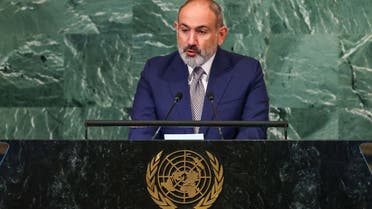 Nikol Pashinyan, Prime Minister of Armenia addresses the 77th Session of the United Nations General Assembly at U.N. Headquarters in New York City, U.S., September 22, 2022. (File photo: Reuters)