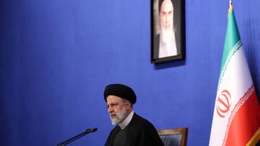 Iran's President Ebrahim Raisi attends a news conference in Tehran, Iran August 29, 2022. Majid Asgaripour/WANA (West Asia News Agency) via REUTERS ATTENTION EDITORS - THIS IMAGE HAS BEEN SUPPLIED BY A THIRD PARTY./File Photo