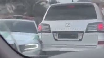 سعودی عرب:سرکاری گاڑی کوٹکرمارنے والی نجی گاڑی کا ڈرائیور گرفتار