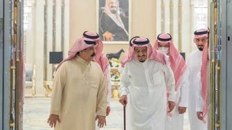Saudi Arabia’s King Salman, Crown Prince receive Bahraini King in Jeddah