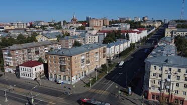 An aerial view shows the city of Izhevsk, Russia August 20, 2022. (Reuters)