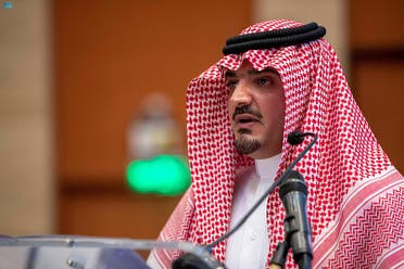 Saudi Arabia's Minister of Interior Prince Abdulaziz bin Saud bin Naif bin Abdulaziz Al Saud. (SPA)