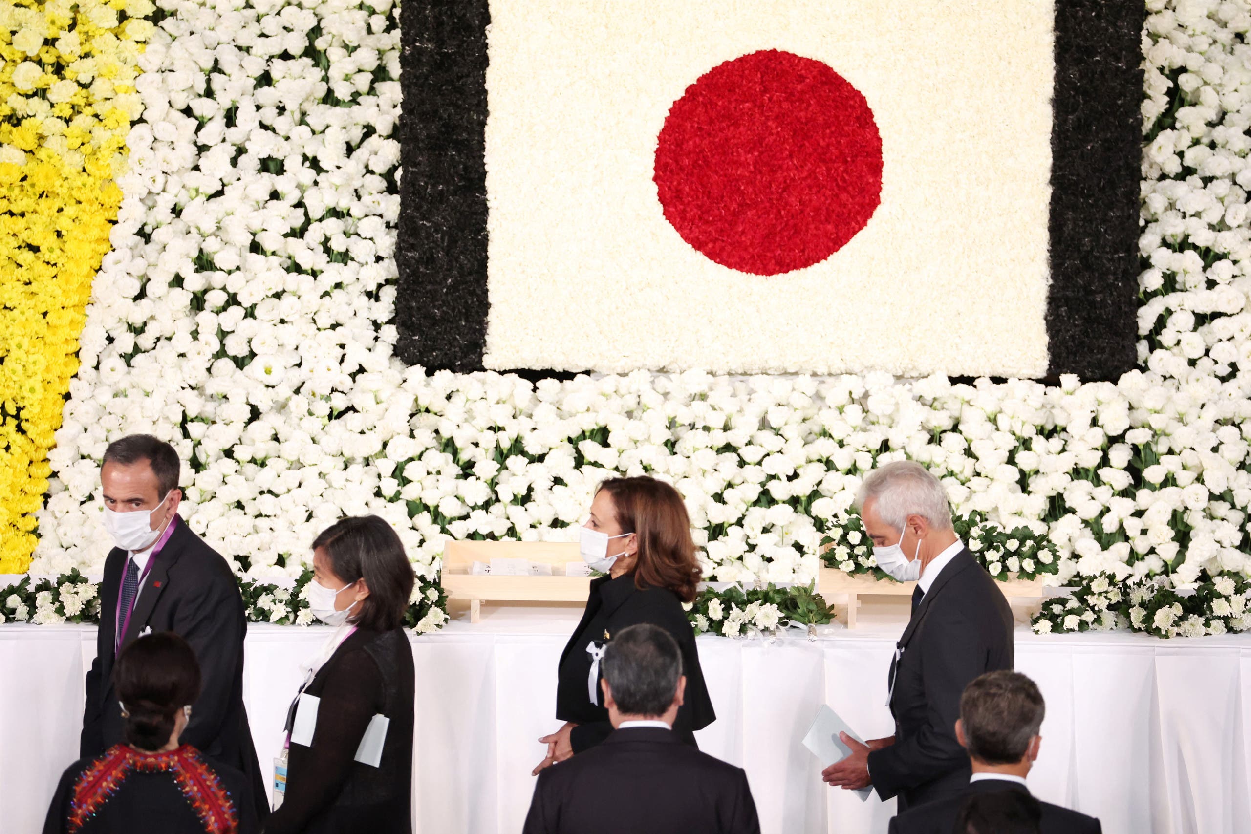 From Shinzo Abe's funeral